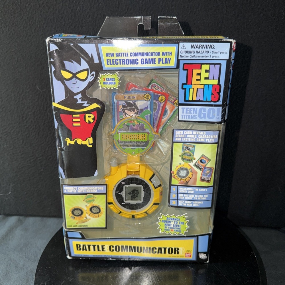 Bandai Teen Titans Battle Communicator  Electronic Game Play‎ New/Sealed